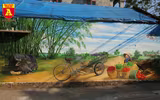 Ngôi làng bích họa tuyệt đẹp ở Hà Nội